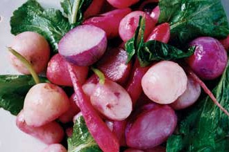 Photo of Roasted Radishes with Greens
